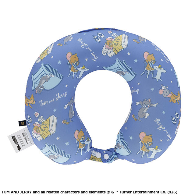 トムとジェリー ファンタスティックブルー ネックピロー