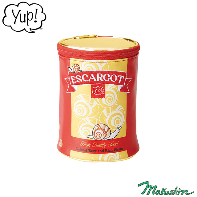 yup!／ヤップ エスカルゴ缶 ポーチ