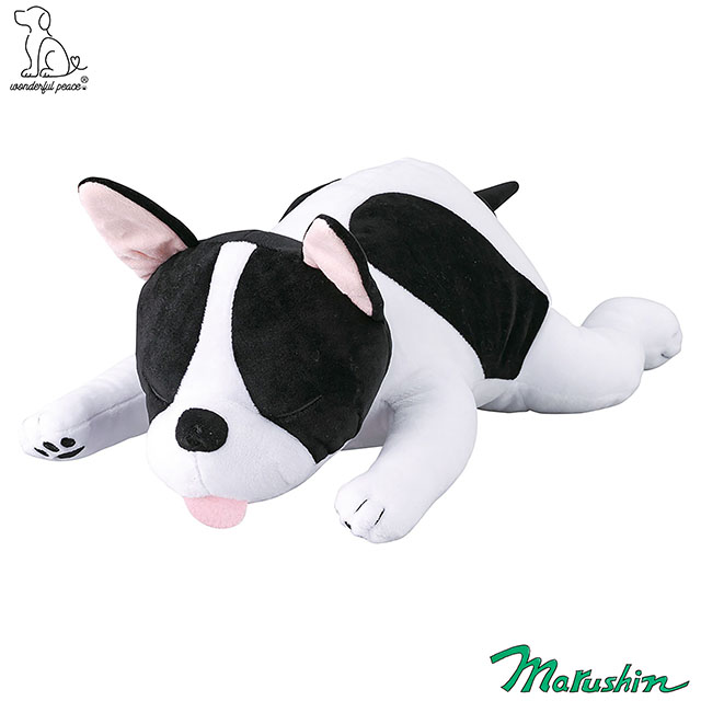 ワンダフルピース すやすやブルちゃん ダイカットクッション