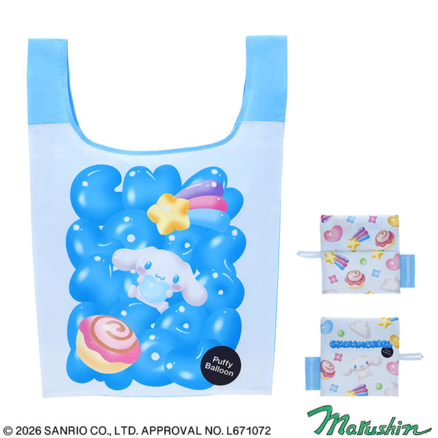 サンリオ シナモロール ぷっくりバルーン/シナモロール エコバッグ