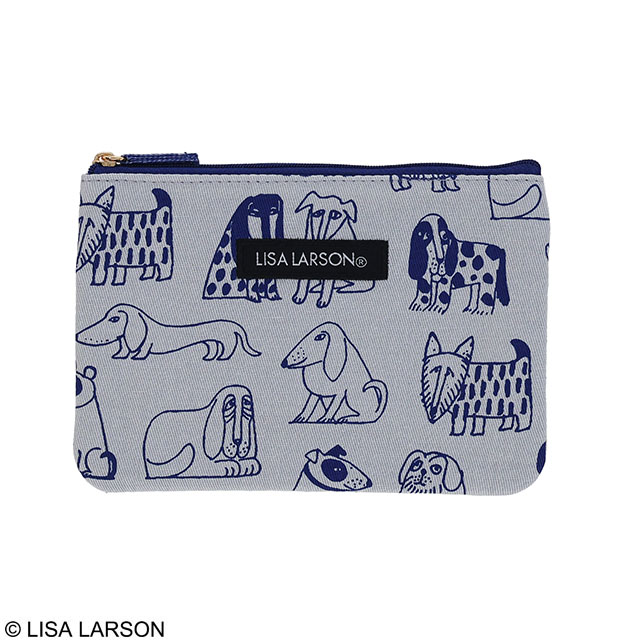 LISA LARSON リサ・ラーソン スケッチいぬたち フラットポーチ