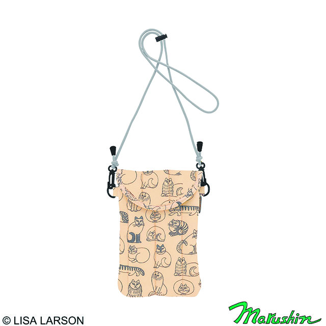 LISA LARSON リサ・ラーソン スケッチねこたち サコッシュ