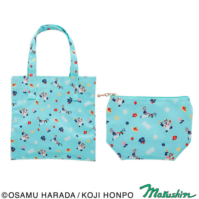 OSAMU GOODS ガーデンパターン ポーチ/トートバッグ
