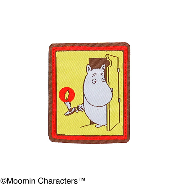 MOOMIN ムーミン ムーミン フレーム 織りネームワッペン