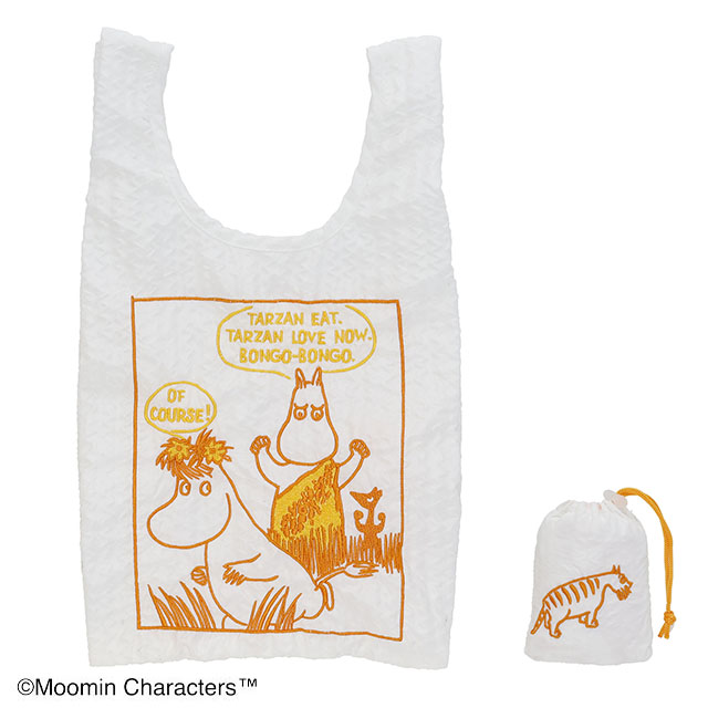 MOOMIN ムーミン いかくオレンジ エコバッグ
