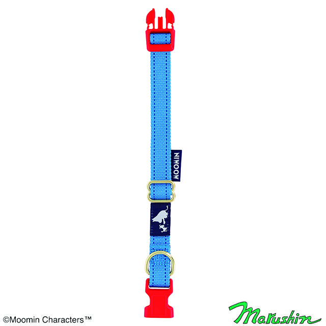MOOMIN ムーミン ムーミンやしき/M ペット用カラー（中型犬用）