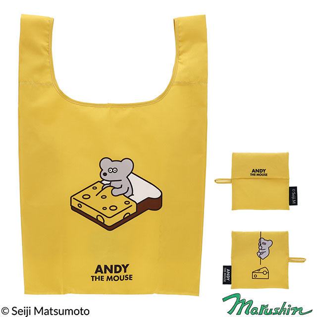 ねずみのANDY チーズの日 エコバッグ