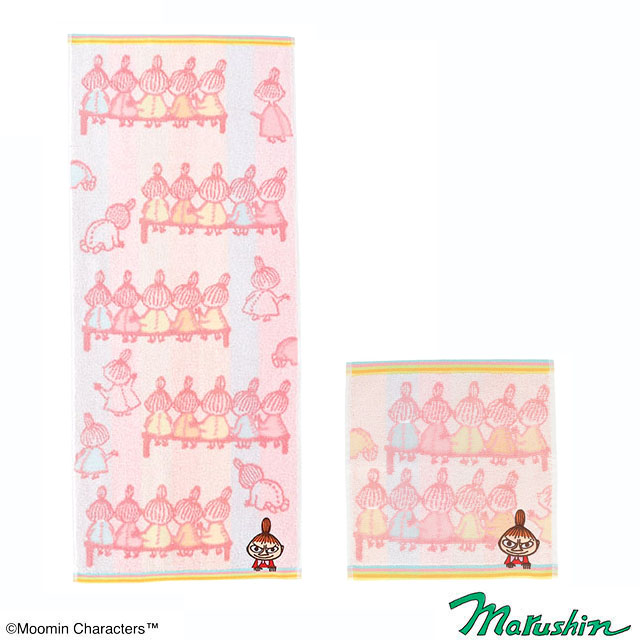 MOOMIN ムーミン リトルミイときょうだいたち ミニ/フェイスタオル