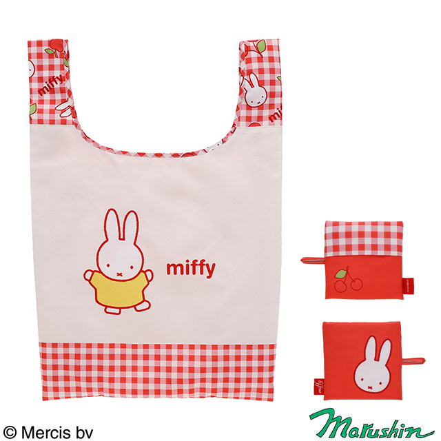 miffy ミッフィー あかい実ころころ エコバッグ