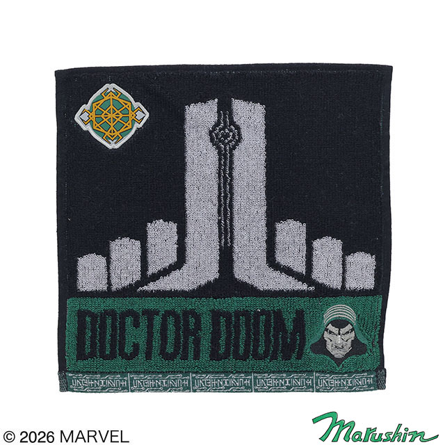 Marvel マーベル ドゥーム/ロゴ ミニタオル