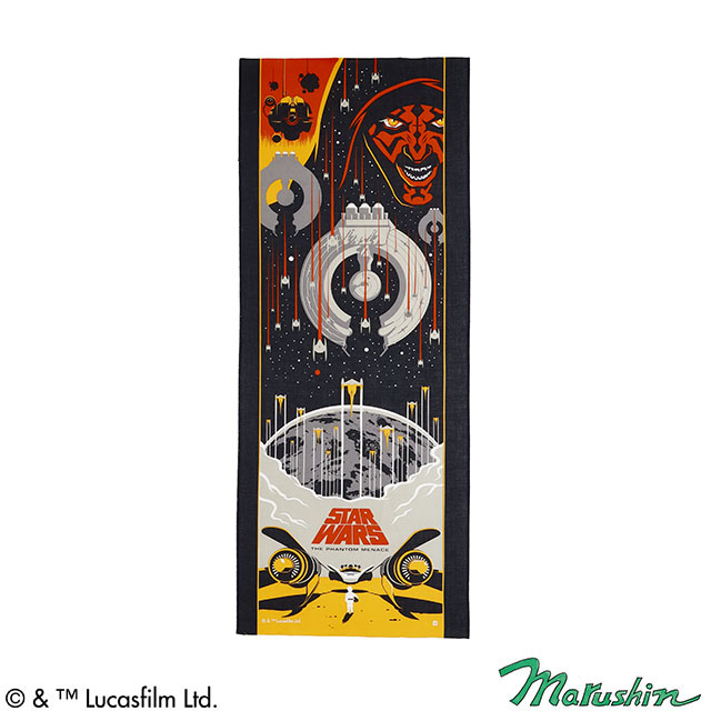 STAR WARS スター・ウォーズ ファントムメナス 手ぬぐい