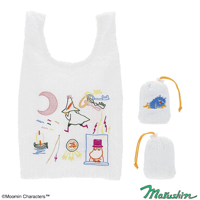MOOMIN ムーミン プレイフル/B エコバッグ