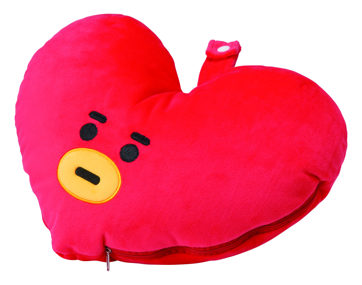 BT21 ネックピロー_TATA フード付きネックピロー
