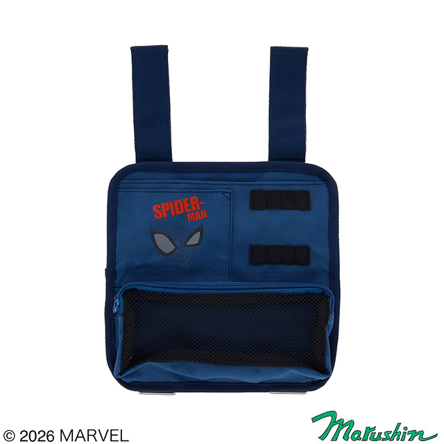 Marvel マーベル スパイダーマン ネイビーネット ゴルフカートポーチ