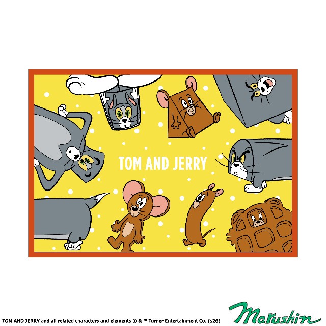 トムとジェリー ファニーベストフレンド ひざ掛け