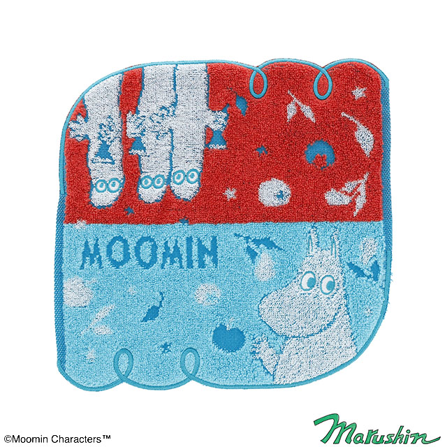 MOOMIN ムーミン ひょっこりフルーツ ミニ/フェイスタオル