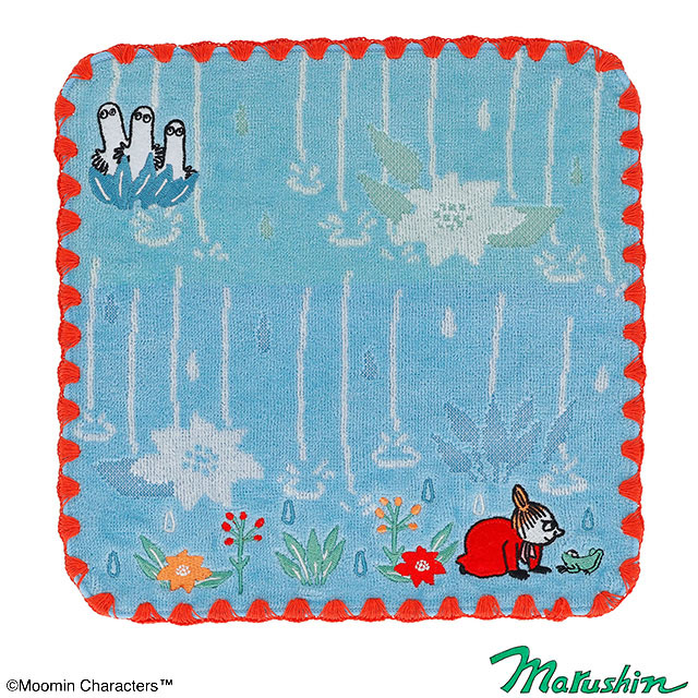 MOOMIN ムーミン かえるとリトルミイ ミニ/フェイスタオル