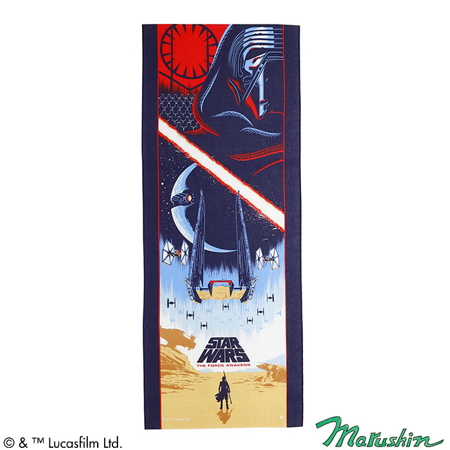 STAR WARS スター・ウォーズ フォースアウェイクン 手ぬぐい