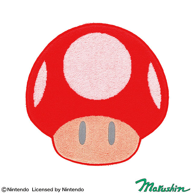 任天堂 マリオ スーパーキノコ ミニタオル