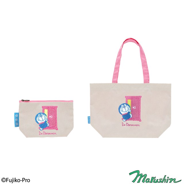 I'm doraemon ドラえもん ワンポイントどこでもドア ポーチ/ミニバッグ
