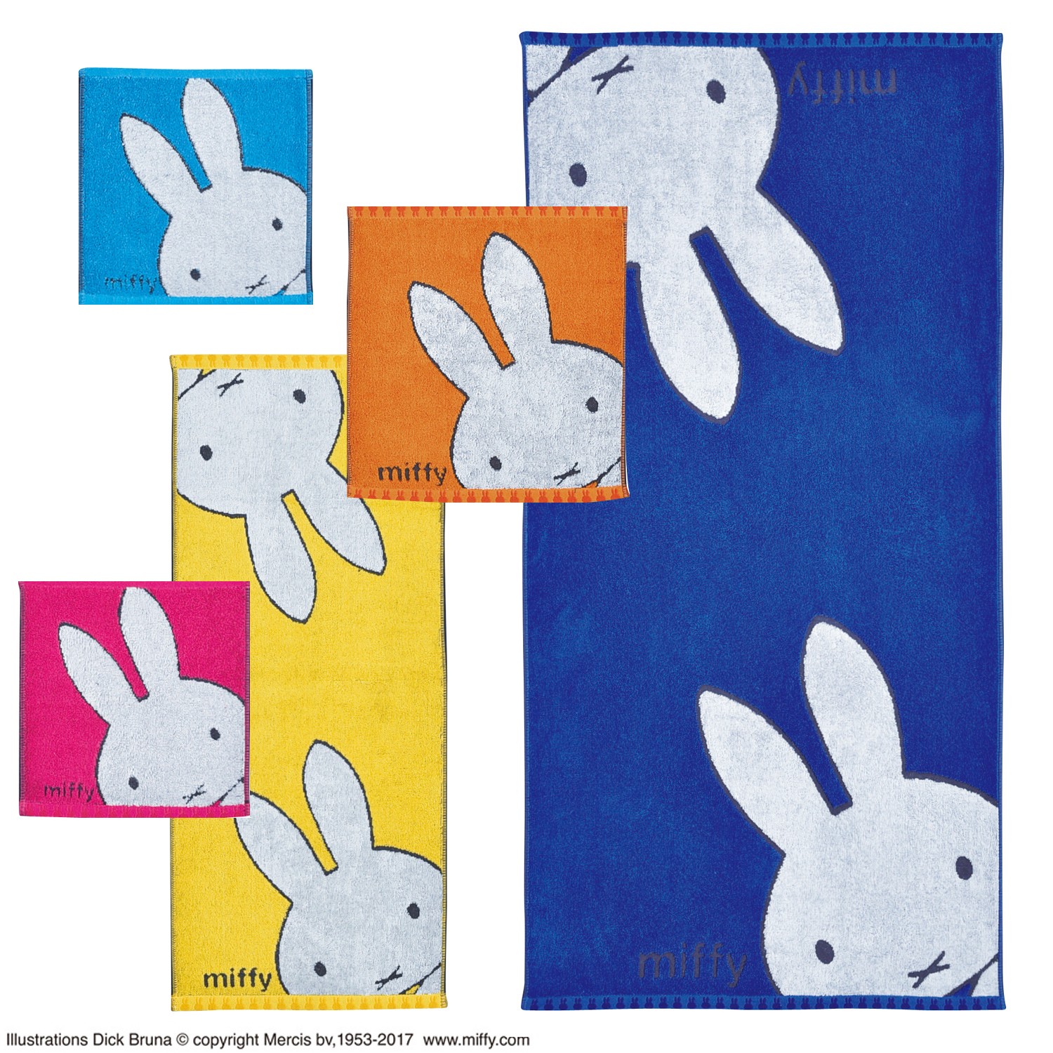 Miffy ミッフィー スタンダードミッフィーフェイス ミニ ウォッシュ フェイス バスタオル タオル製品をはじめ 寝装品 贈答品 インテリア 雑貨等に至るまで幅広い繊維製品の商品企画 製造 卸販売業務 及び貿易業務を行う総合商社 丸眞株式会社が運営する会員制