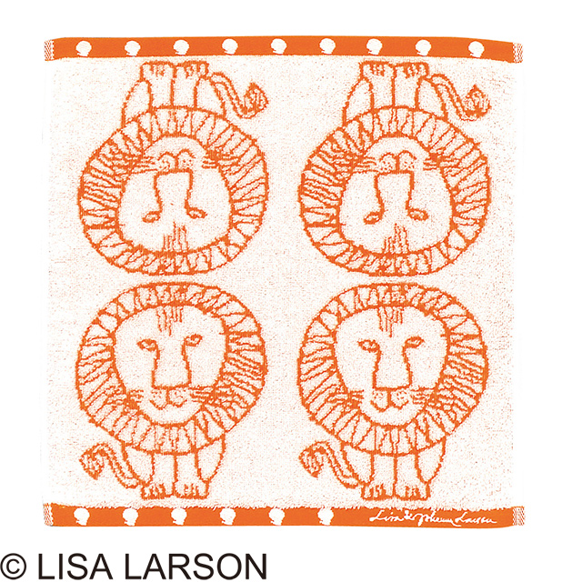 LISA LARSON リサ・ラーソン ライオンシンプル ウォッシュタオル